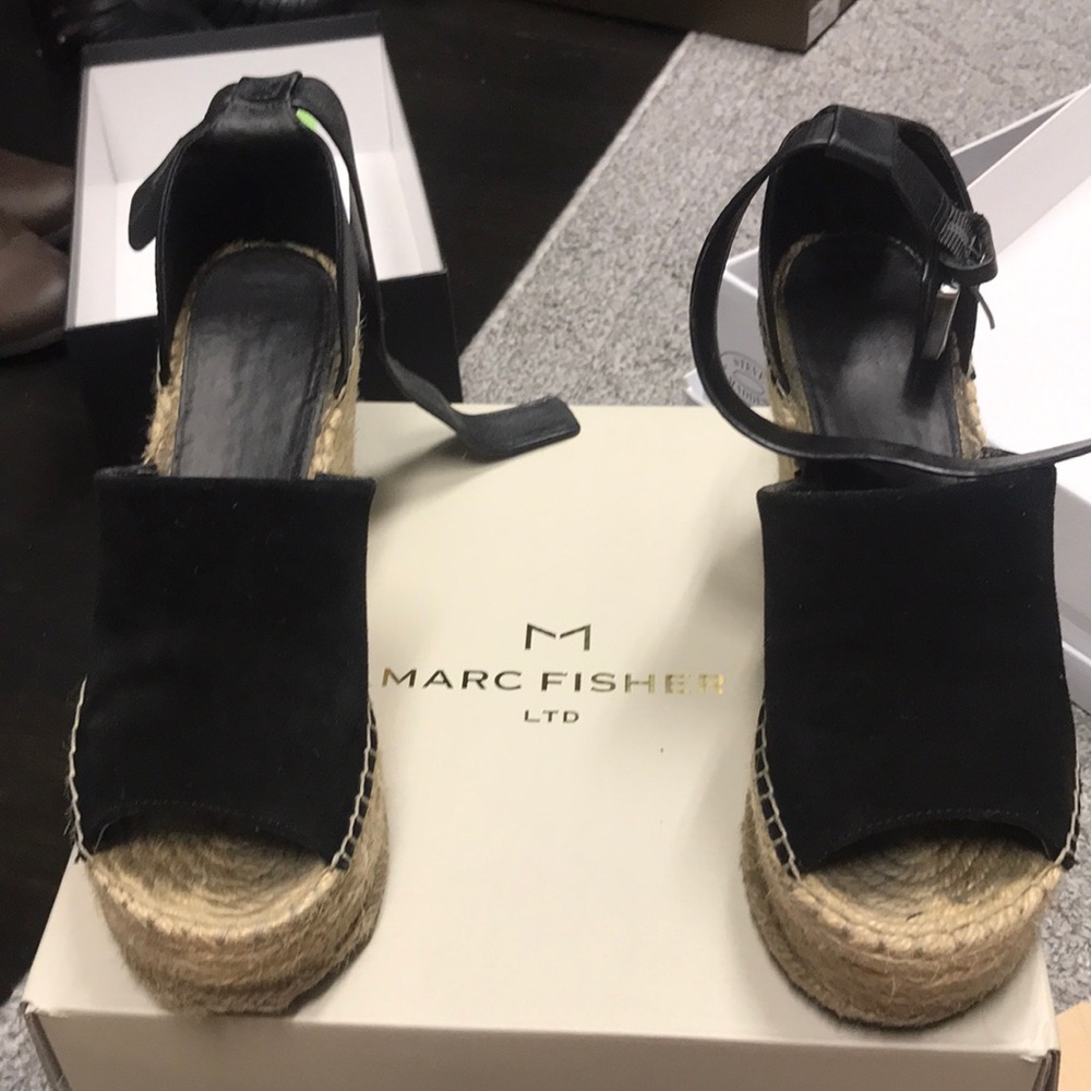 ADALYN back suede espadrilles